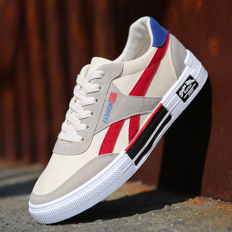 Men's Breathable Canvas Casual Shoes