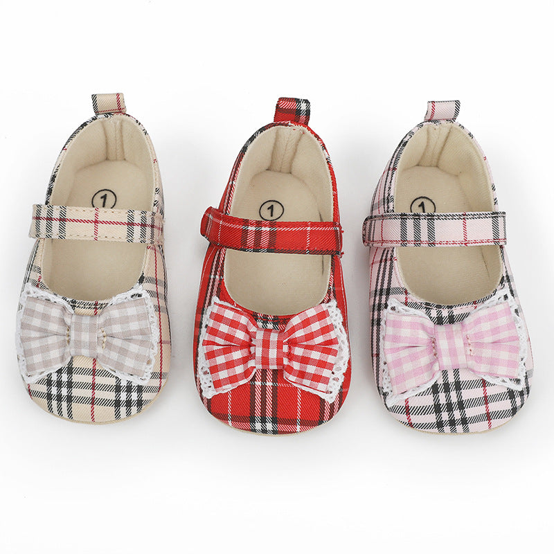 Baby Girls' Soft Sole Step Shoes