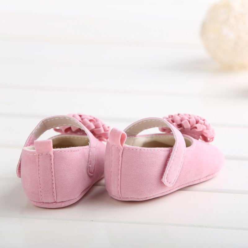 Baby Girls' Soft Sole Princess Shoes