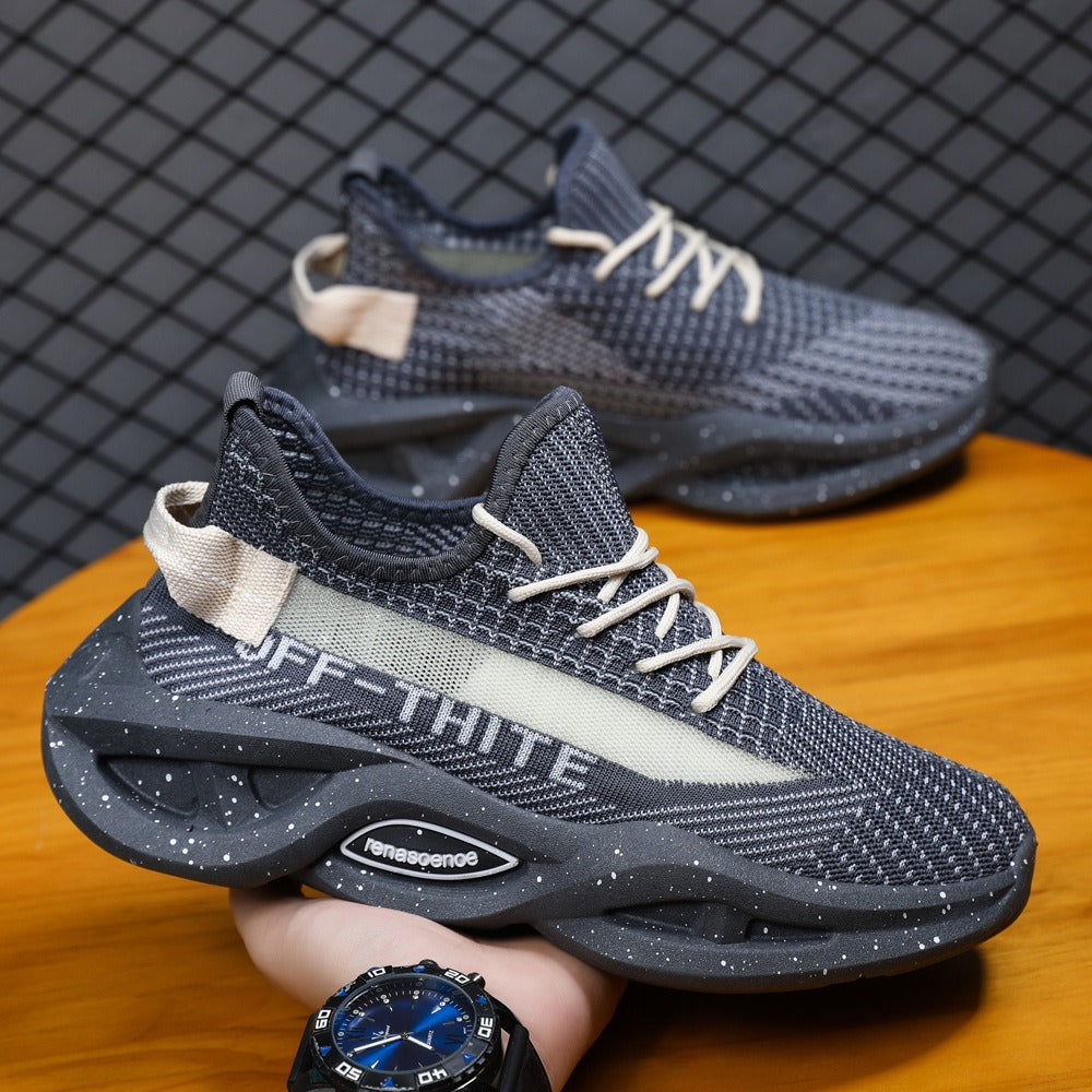 Men's Large-Size Lightweight Student Sports Shoes