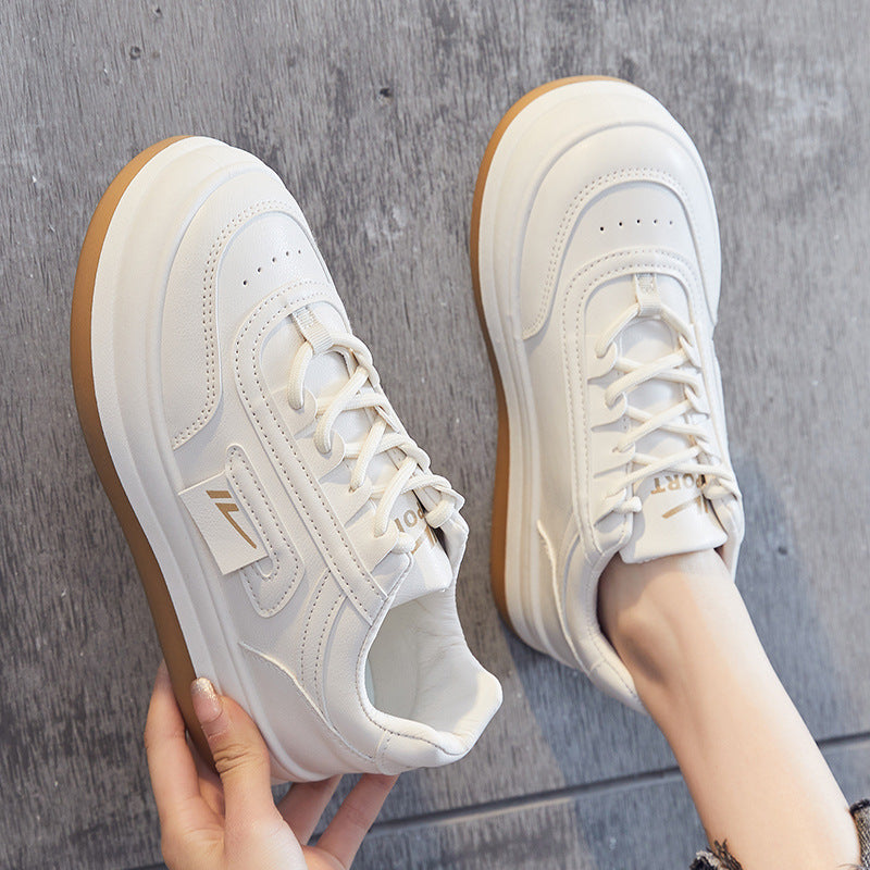 Women's Big Toe White Sneakers