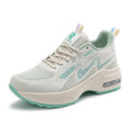 Women's Height-Increasing White Sports Shoes
