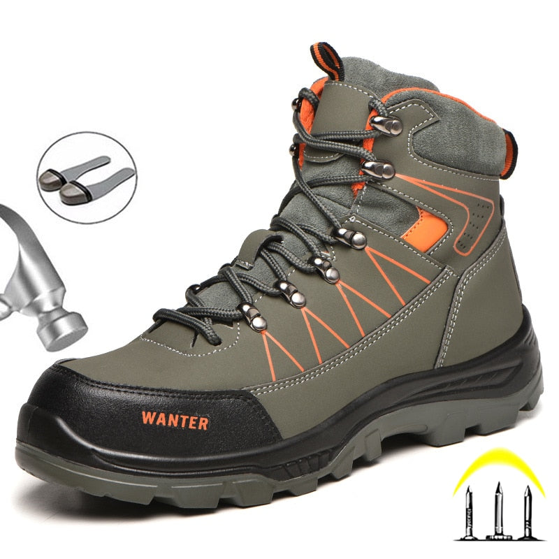 Men's Winter Steel Toe Safety Boots