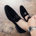 Men's Large-Size Suede Leather Loafers