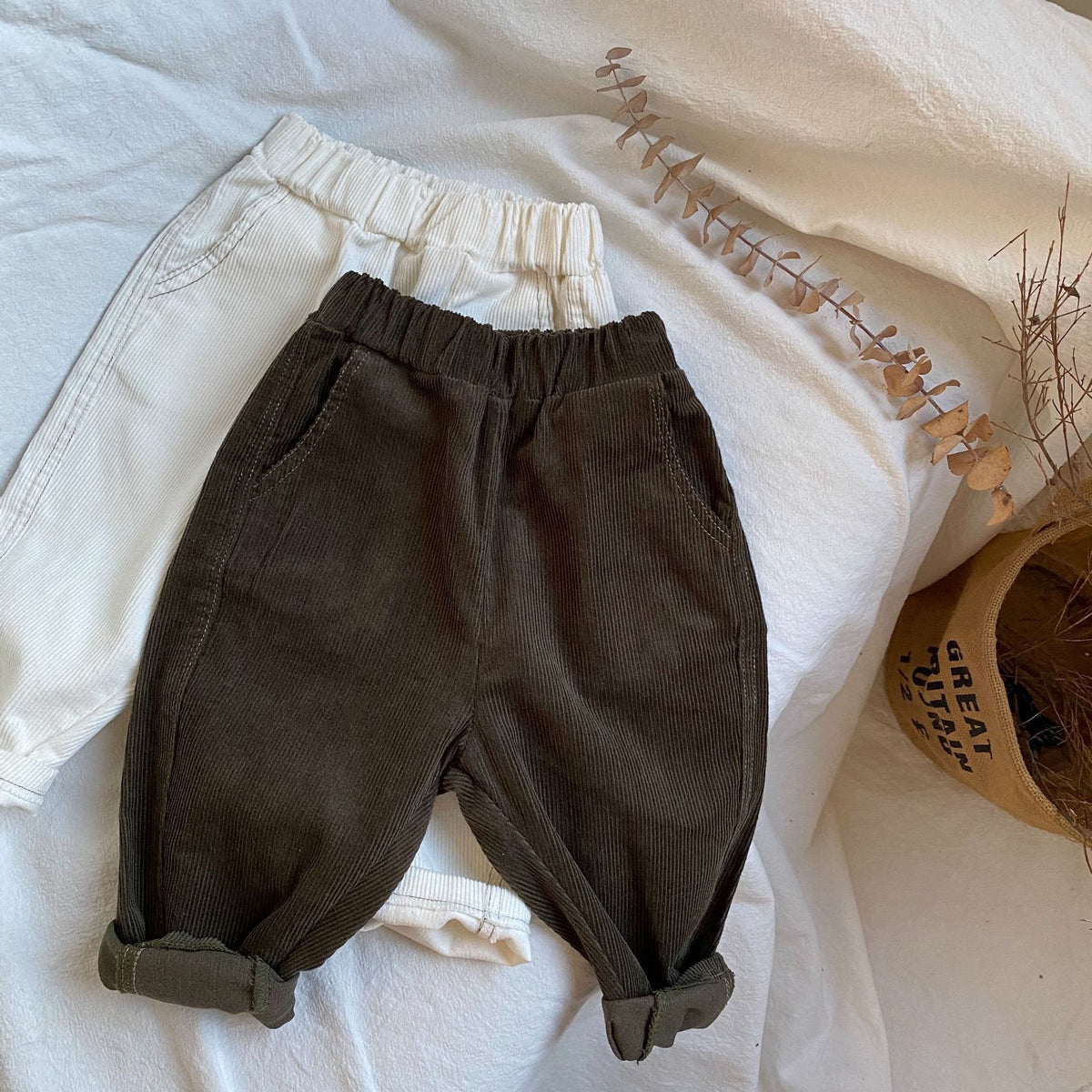 corduroy pants