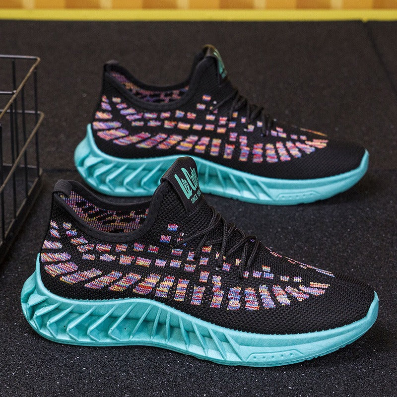 Men's Korean Style Flywoven Running Shoes