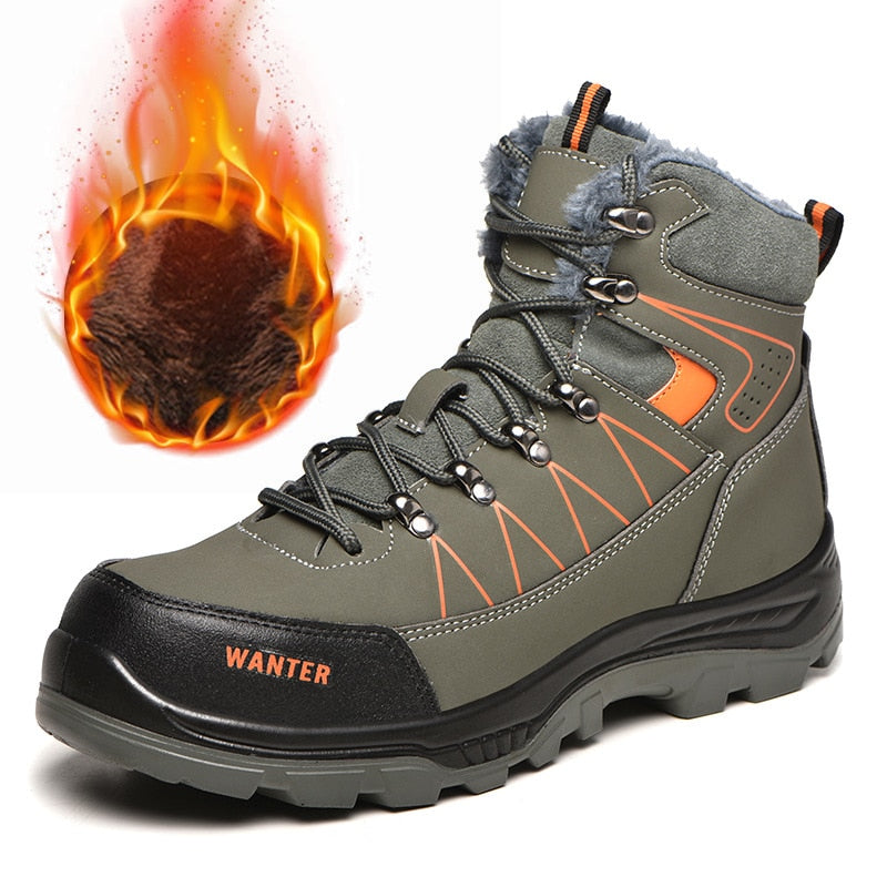Men's Winter Steel Toe Safety Boots