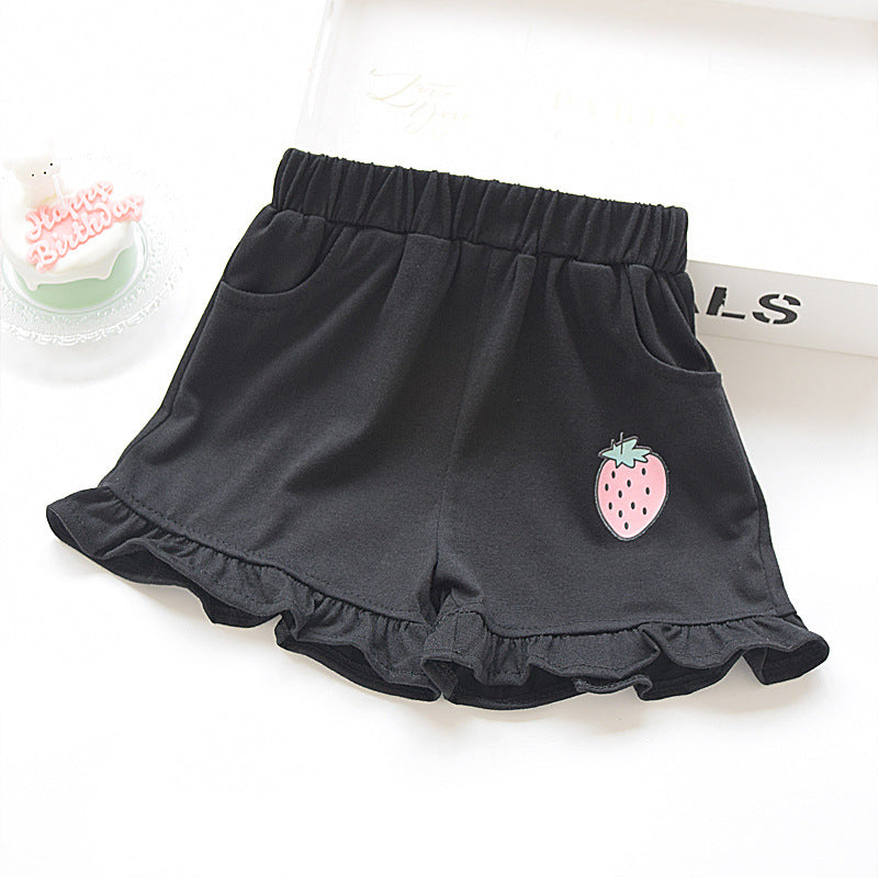 Girls' pants three quarter pants