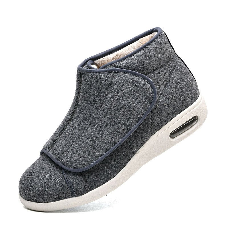 Men's Velvet-Lined Winter Walking Shoes