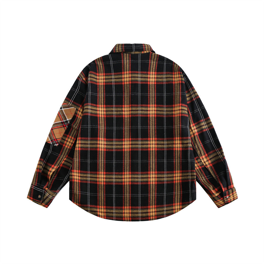 plaid shirt