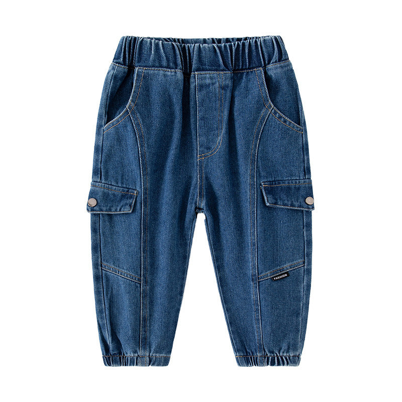 Denim Pants  Trendy Boy's Pants Stylish Casual Pants for Kids