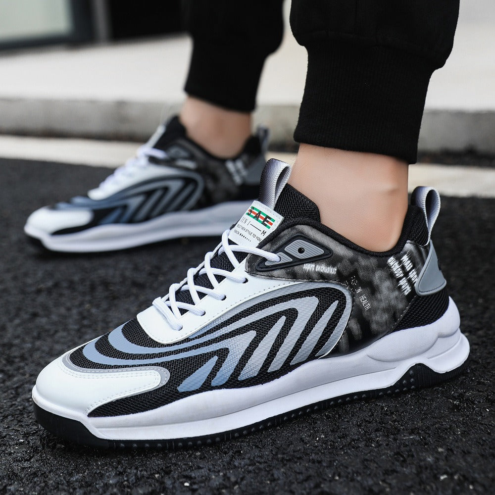 Men's Korean Style Breathable Running Shoes