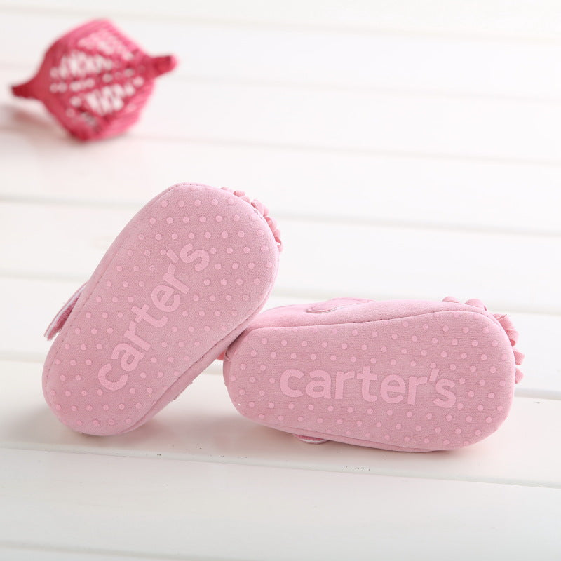 Baby Girls' Soft Sole Princess Shoes