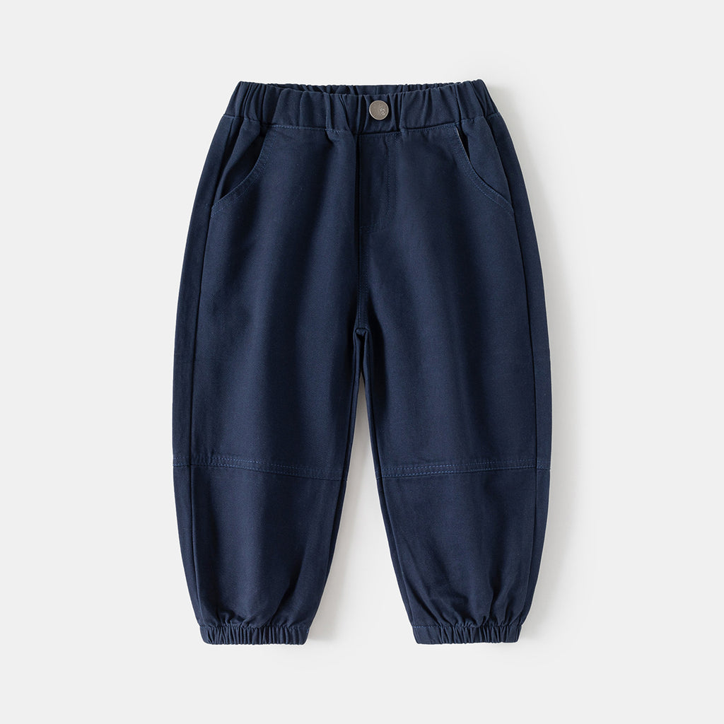 Long Pants Casual Cargo Pants Cuffed Trousers Kids Pants