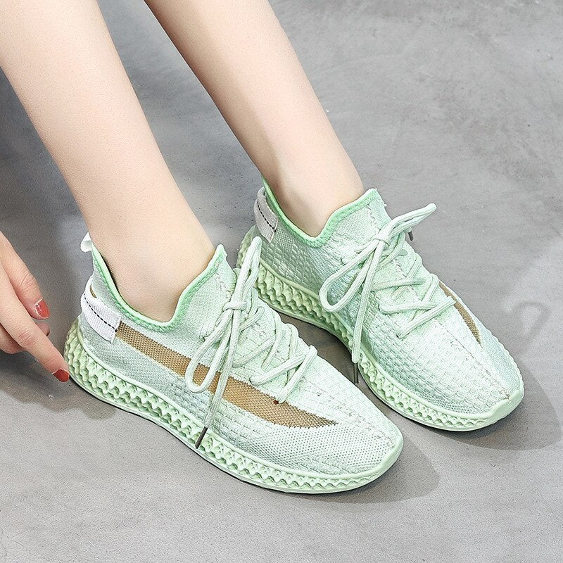 Women's Knitted Casual Shoes
