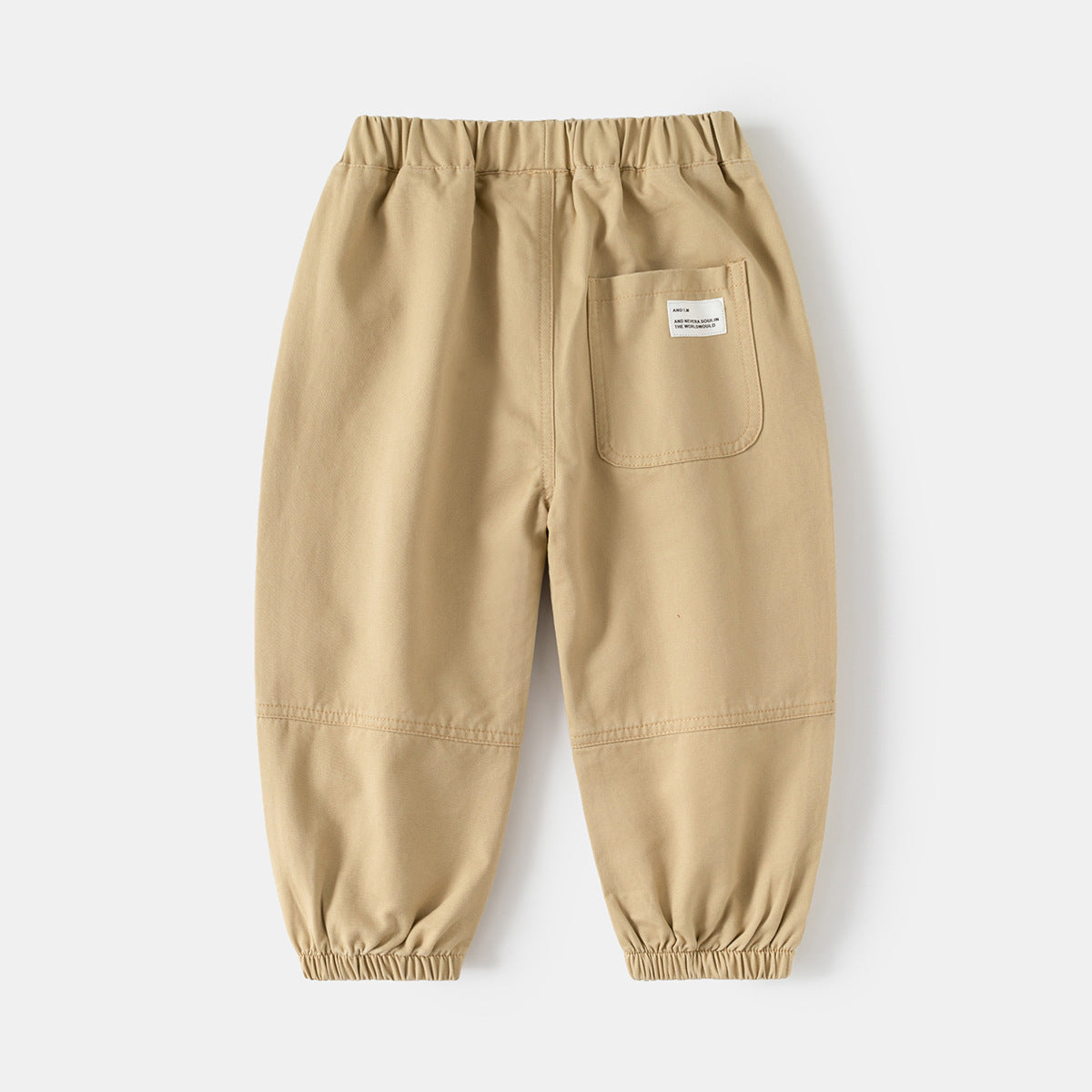 Long Pants Casual Cargo Pants Cuffed Trousers Kids Pants