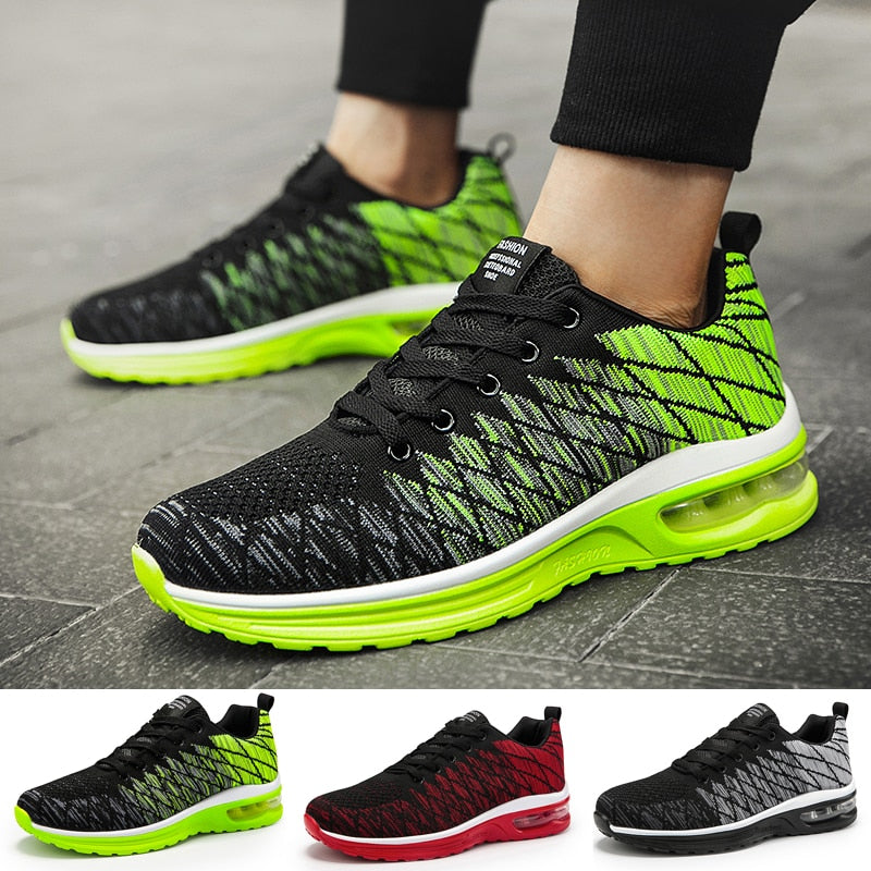Men's Flywoven Air Cushion Running Shoes