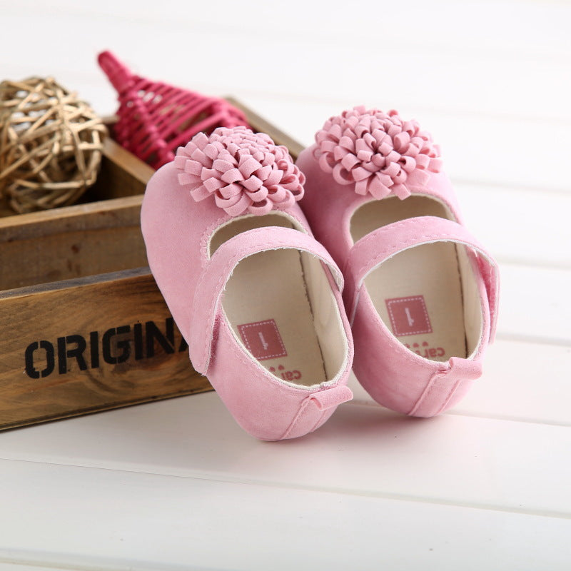 Baby Girls' Soft Sole Princess Shoes