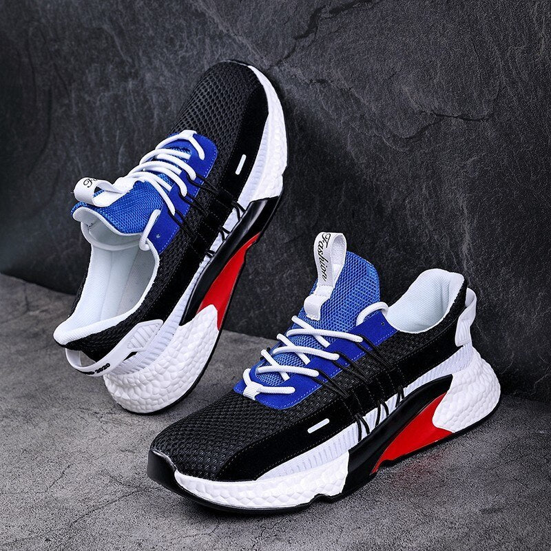 Men's Colorblock Canvas Sneakers