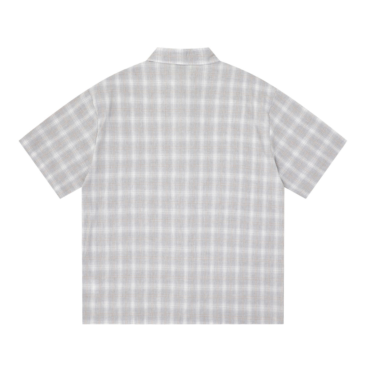 Plaid shirt T-shirt