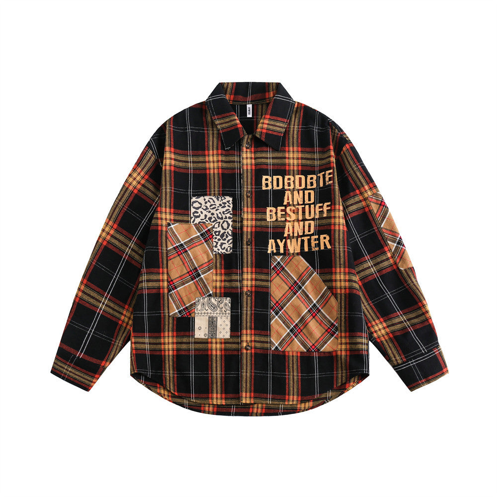 plaid shirt