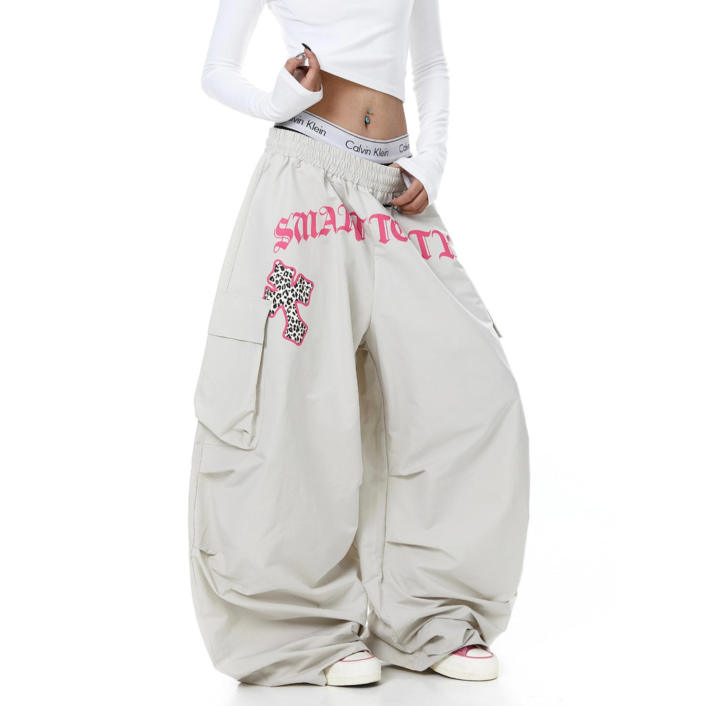 Cargo Pants Women Wide-Leg Pants Jazz Dance Knife Pants