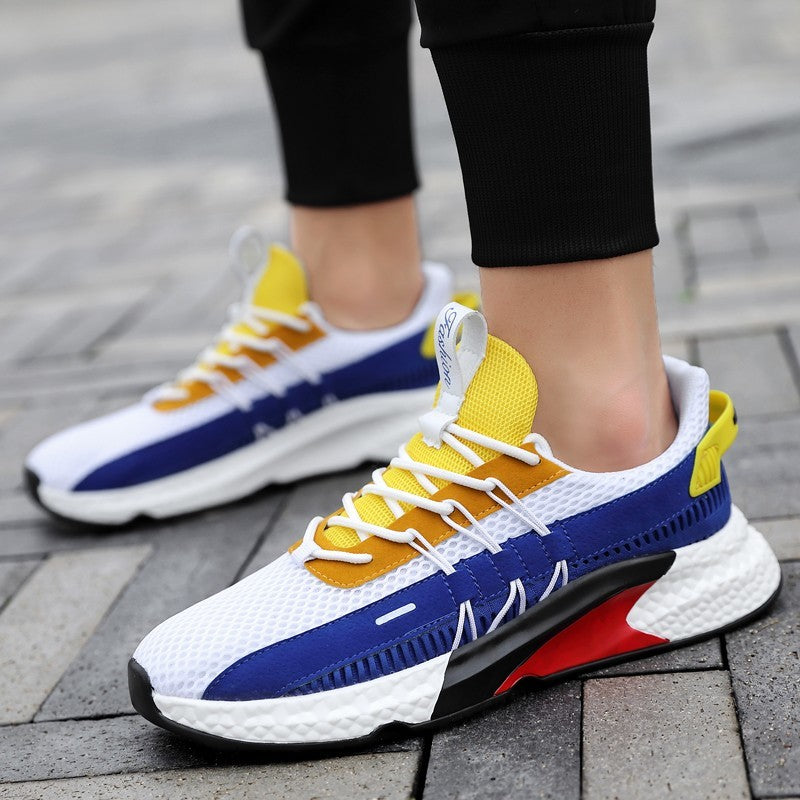 Men's Colorblock Canvas Sneakers