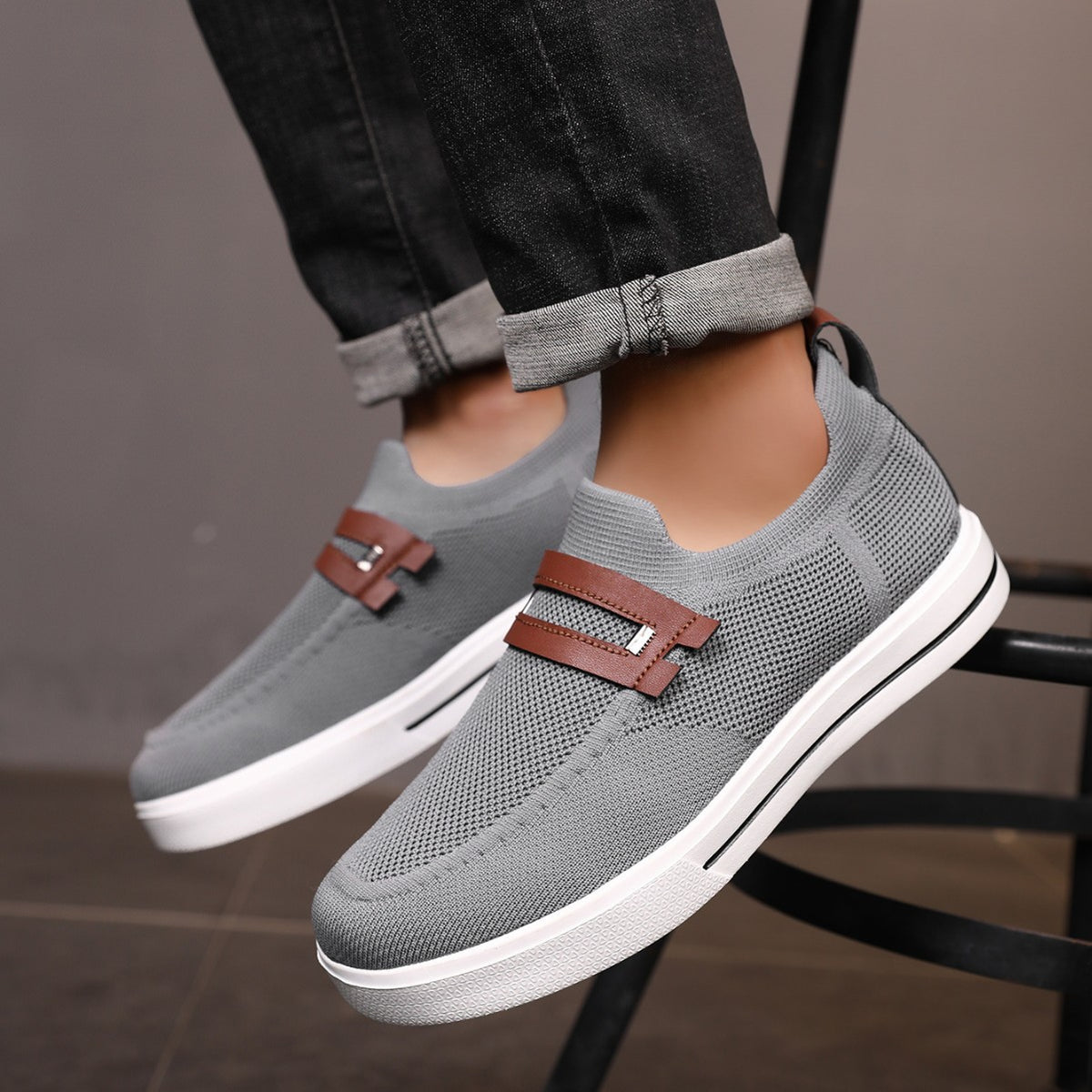 Men's Lightweight Mesh Business Shoes