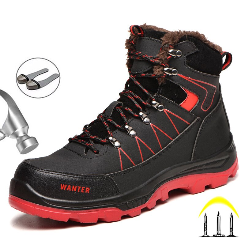 Men's Winter Steel Toe Safety Boots