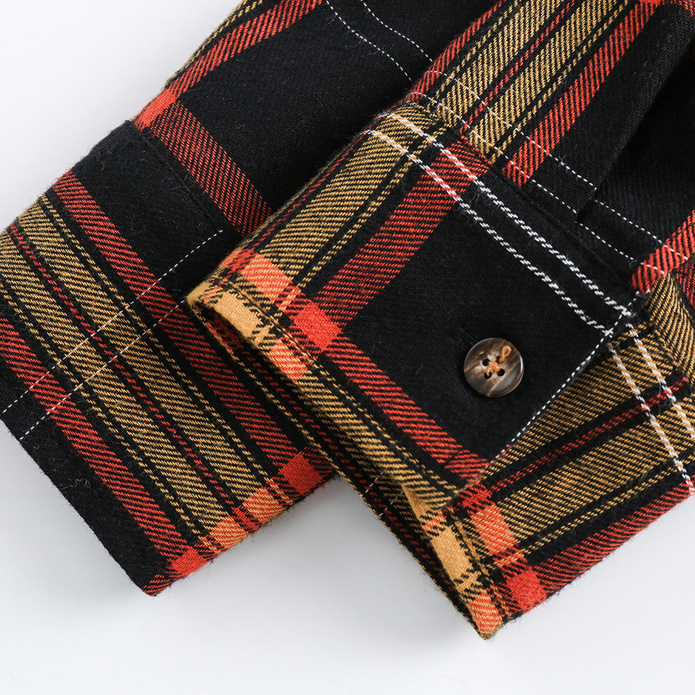 plaid shirt
