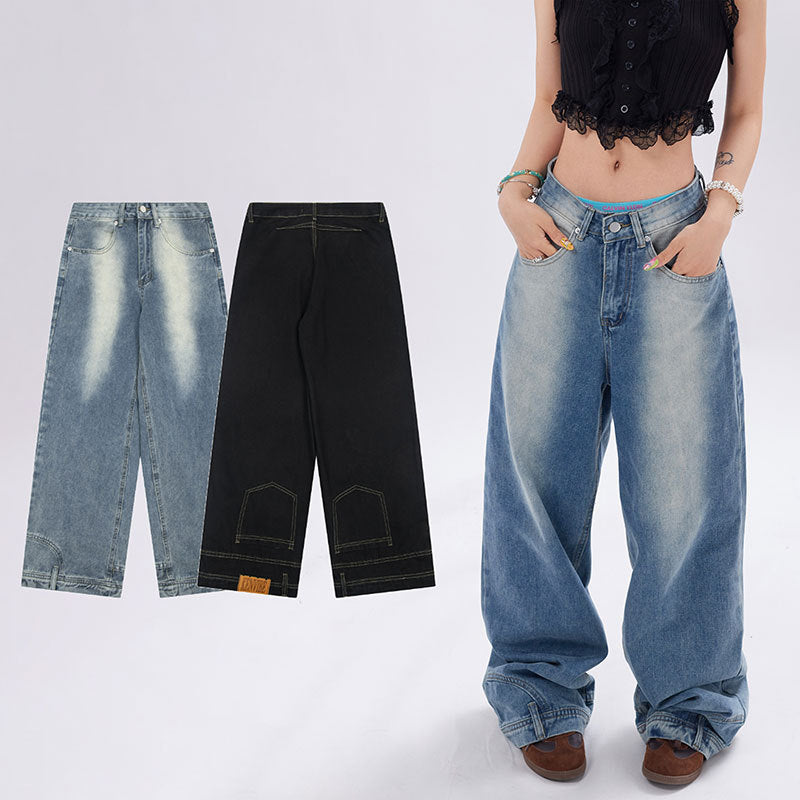 Washed pants