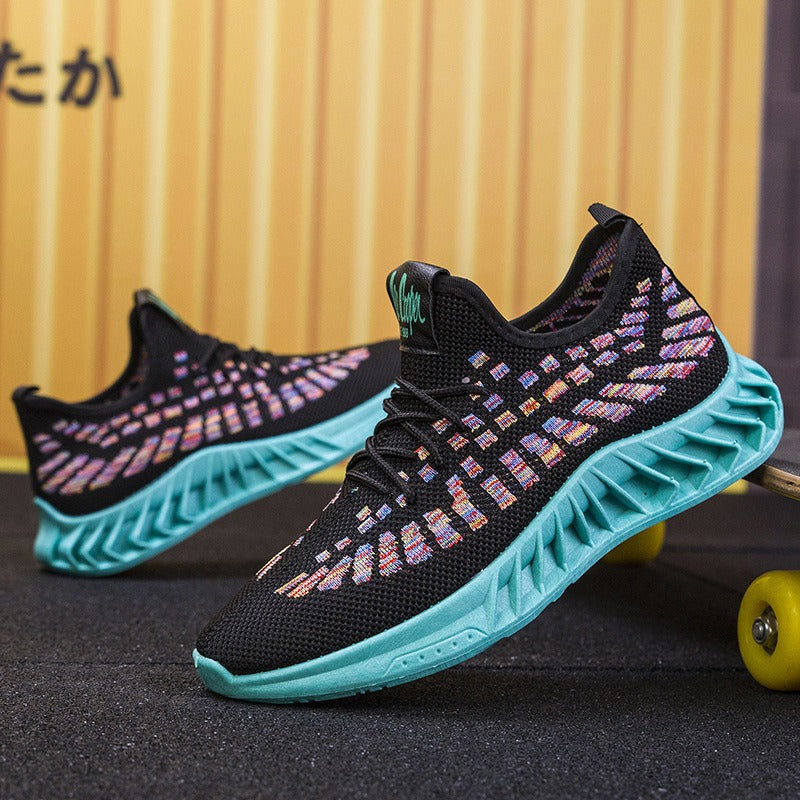 Men's Korean Style Flywoven Running Shoes