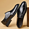 Men's Pointed-Toe Business Leather Shoes