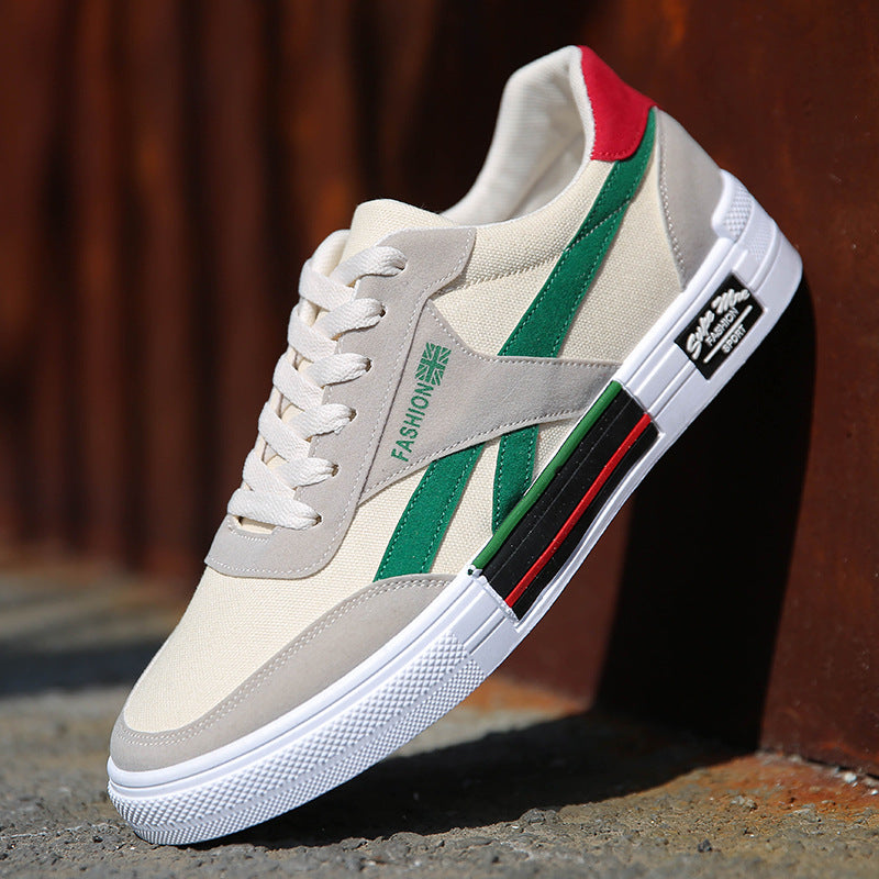 Men's Breathable Canvas Casual Shoes