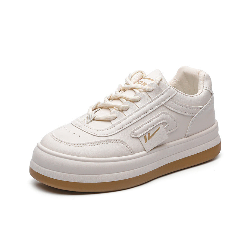Women's Big Toe White Sneakers