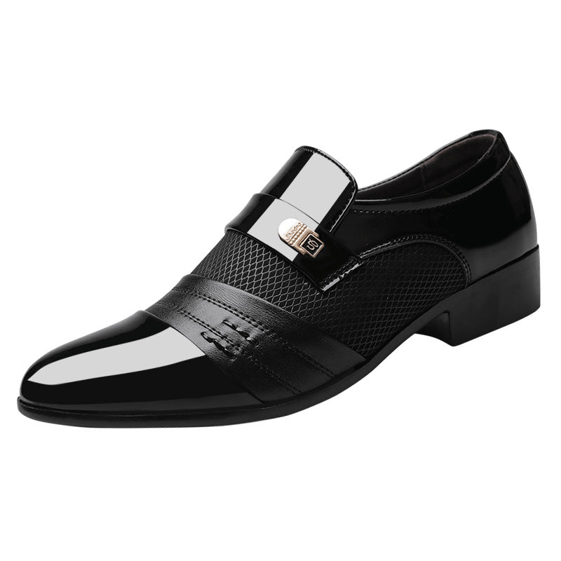 Men's Plus-Size Business Formal Leather Shoes