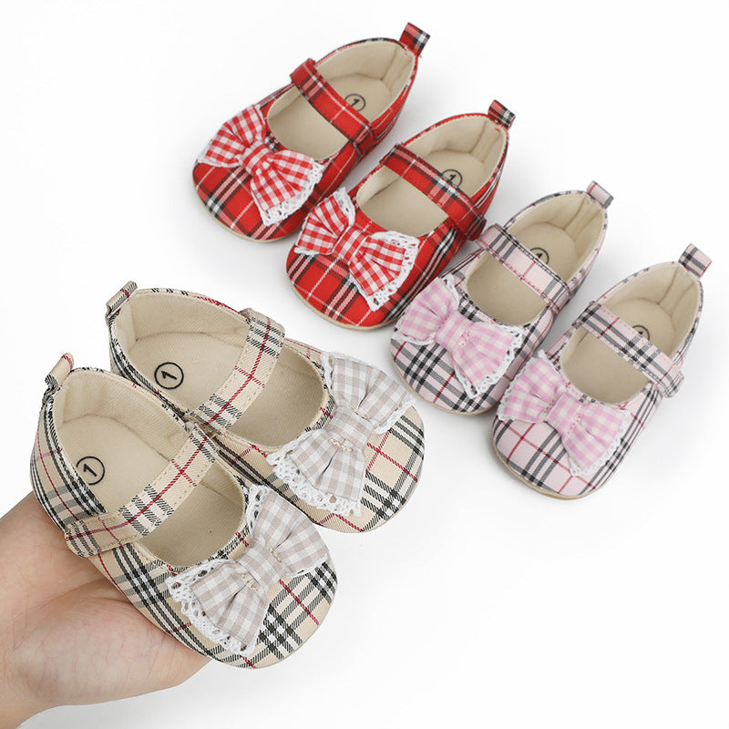 Baby Girls' Soft Sole Step Shoes