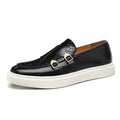Men's Casual Leather Skate Shoes