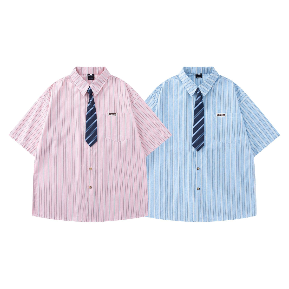 Striped shirt T-shirt