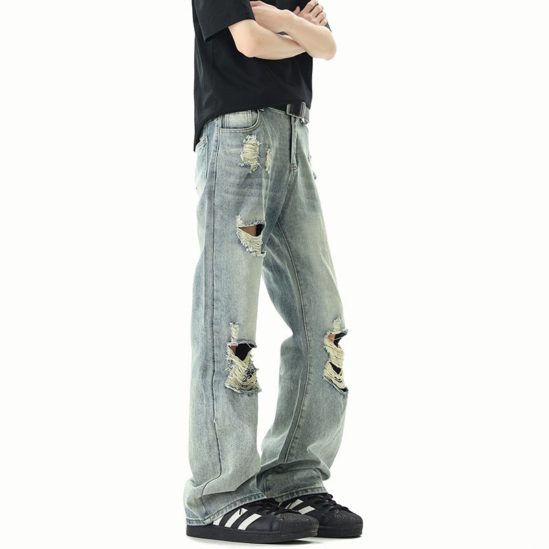 Loose Wide Leg Pants Cool Style Men's Pants Casual Pants