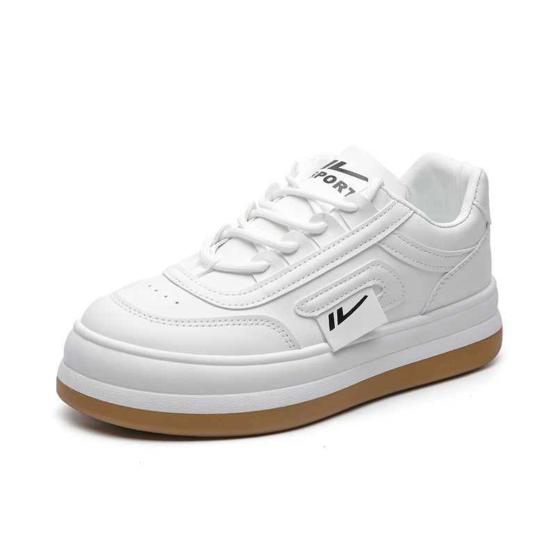 Women's Big Toe White Sneakers