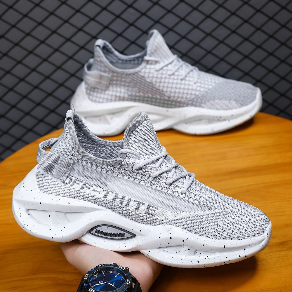 Men's Large-Size Lightweight Student Sports Shoes