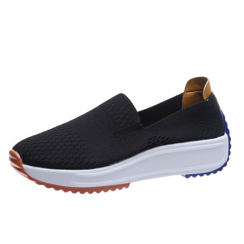 Women's Korean Large-Size Slip-On Shoes