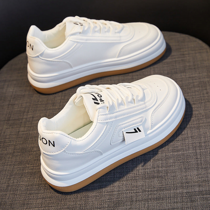 Women's Big Toe White Sneakers