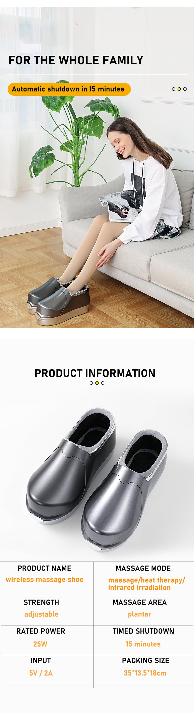 Massage Acupoint Sole Shoes
