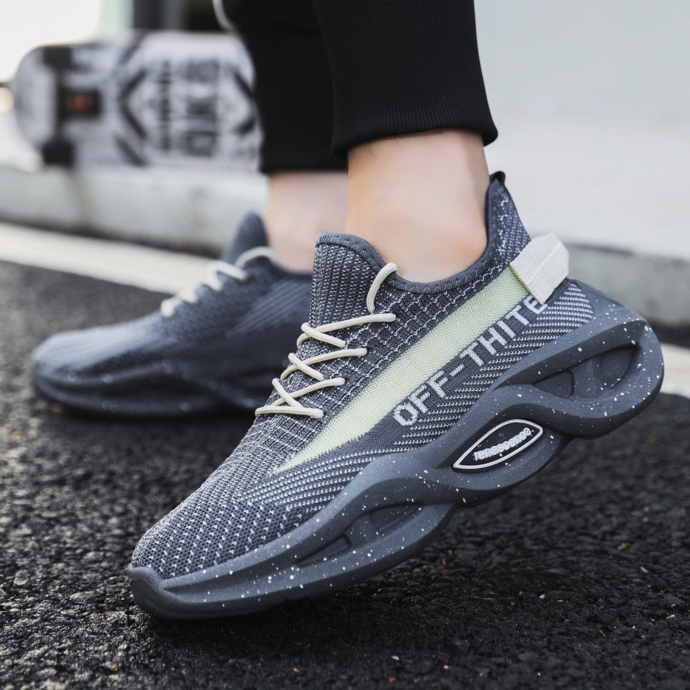 Men's Large-Size Lightweight Student Sports Shoes