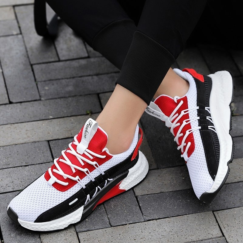 Men's Colorblock Canvas Sneakers