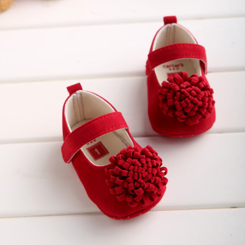 Baby Girls' Soft Sole Princess Shoes