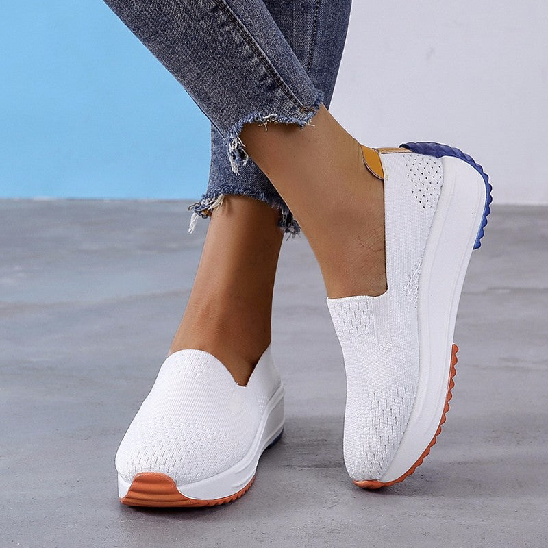 Women's Korean Large-Size Slip-On Shoes