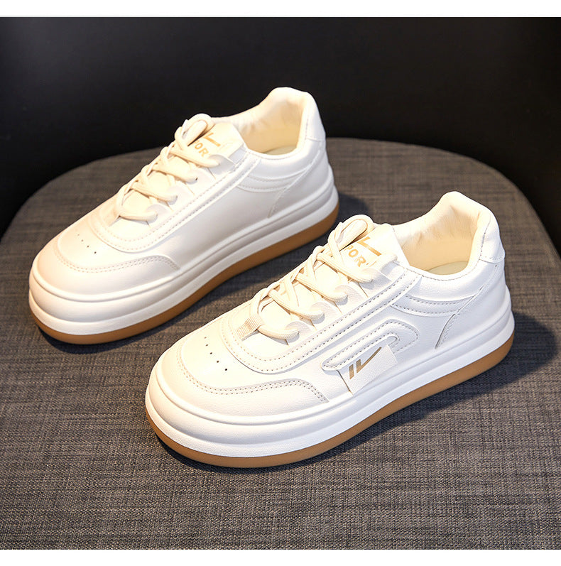 Women's Big Toe White Sneakers